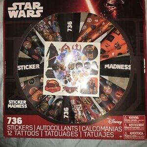 STAR WARS Sticker Madness 2016 Disney